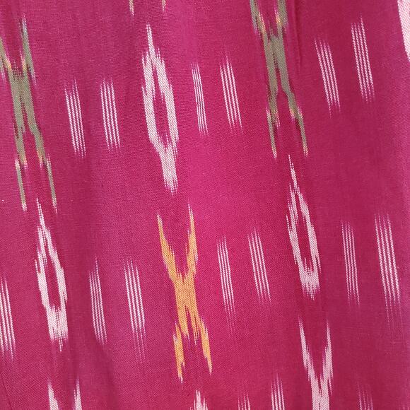 Lila Red Lightweight Tribal Print Pants S - Picture 6 of 8